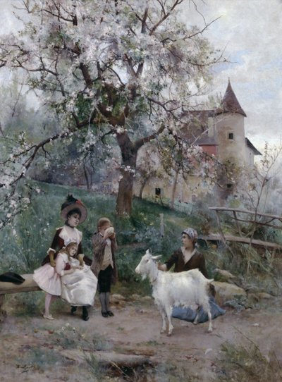 Wayside Refreshments by Emile August Pinchart